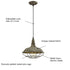 Vintage Industrial Lighting Fixtures Ceiling Pendant Blue